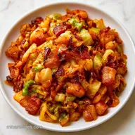 Fried Southern Cabbage with Bacon