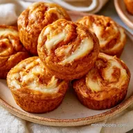 Pumpkin Cream Cheese Muffins in 35 Min