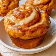 Pumpkin Cream Cheese Muffins in 30 Min
