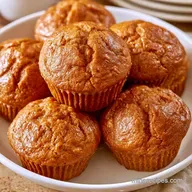 Pumpkin Gingerbread Muffins in 30 Minutes