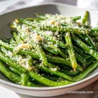 Quick Garlic Parmesan Green Beans: 15m