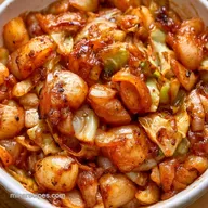Saut&eacute;ed Cabbage and Onions with Garlic