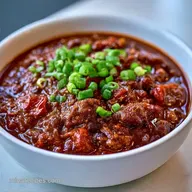 Slow Cooker Venison Chili for 8 Servings