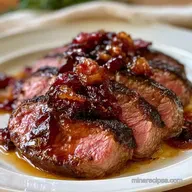 Smoked Venison Backstrap with Smoked Bacon