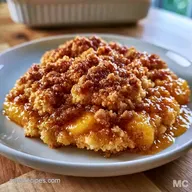 Southern Peach Cobbler with Fresh Peaches