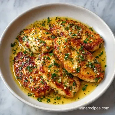 30Minute Chicken Dinner: Creamy Recipe Card