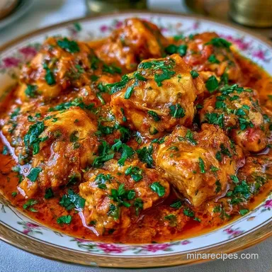 30Minute Indian Chicken Curry for 6 Recipe Card