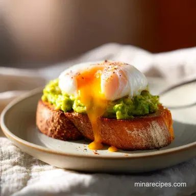 Avocado Toast Egg in 10 Minutes
