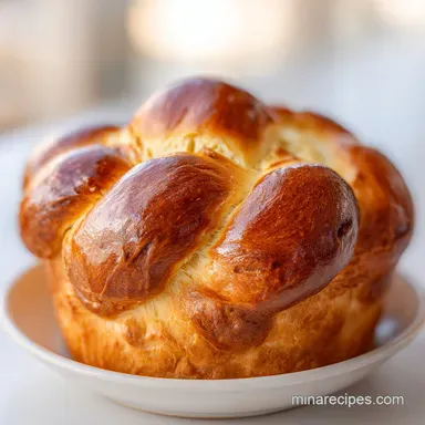 Best Challah Bread in 50 Minutes Recipe Card