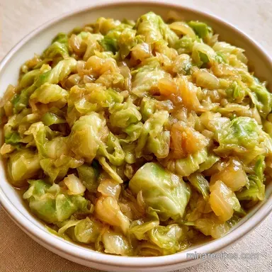 Boiled Cabbage and Onions in 30 Minutes