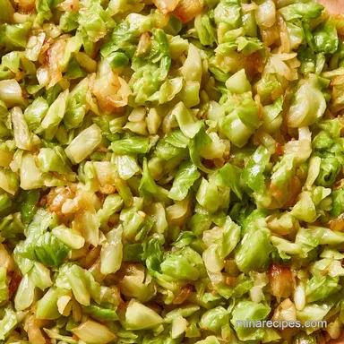 Buttered Cabbage and Onions: Irish Style Recipe Card