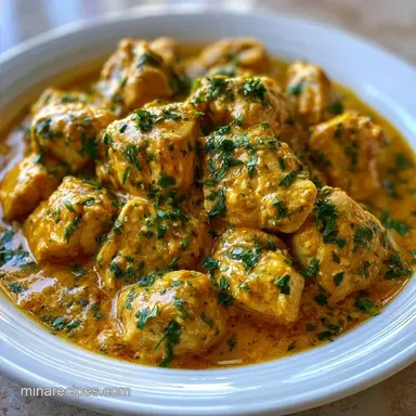 Chicken Breast Curry Recipe for 4