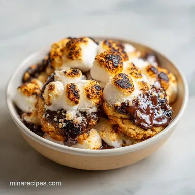 Chocolate Chip Smores Cookies: Chewy Recipe Card