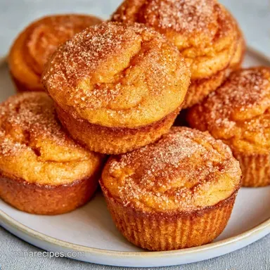 Pumpkin Muffins in 30 Minutes Recipe Card