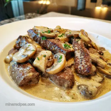 Beef Stroganoff in 34 Minutes