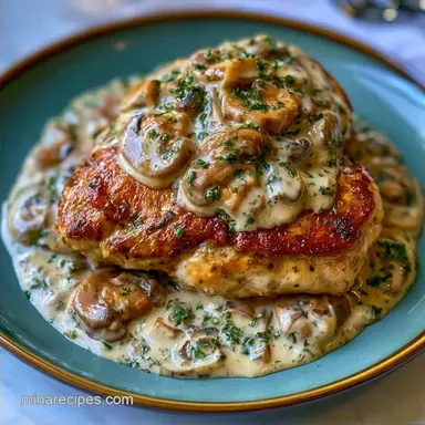 Creamy Mushroom Chicken in 25 Minutes