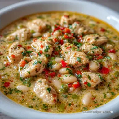 Creamy White Bean Chicken Chili
