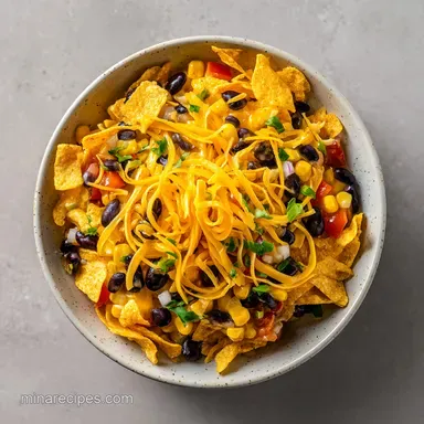 Frito Corn Salad in 10 Minutes: Creamy American Side Dish Recipe Card