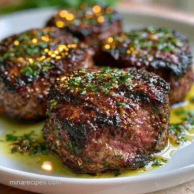 Grilled Venison Backstrap for 4 Servings