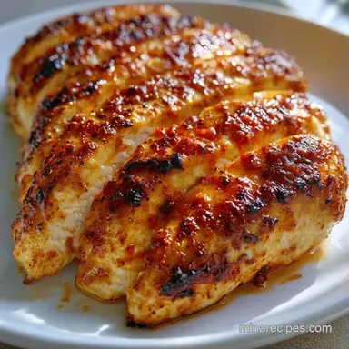 Healthy Baked Chicken Breast for 4 Recipe Card