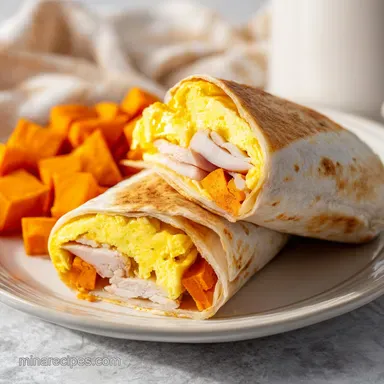 Healthy Make Ahead Breakfast Burritos