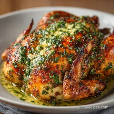 Herb Roasted Chicken Breast in 30 Minutes Recipe Card