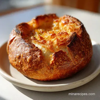 Homemade Bread Bowls for 6 Servings Recipe Card