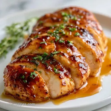Honey Garlic Chicken Breast in 20 Minutes Recipe Card