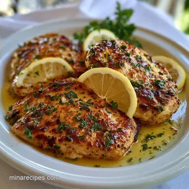 Low Calorie Chicken Dinner for 4 Servings