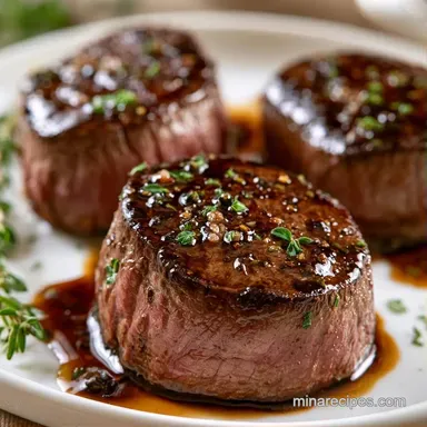 Marinated Venison Backstrap with Maple Recipe Card