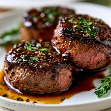 Marinated Venison Backstrap with Maple