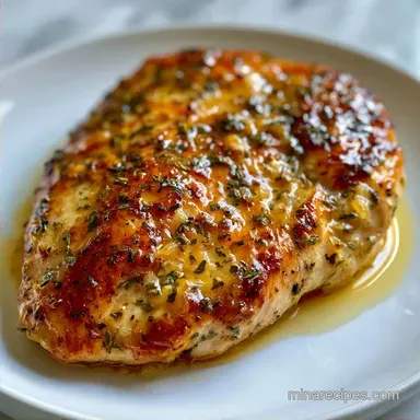 Mediterranean Baked Chicken Breast for 4