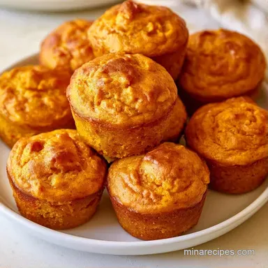 Pumpkin Spice Muffins in 22 Minutes Recipe Card