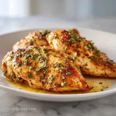 Pan Seared Chicken in 15 Minutes Recipe Card