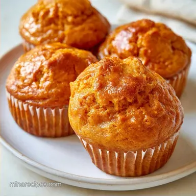 Pumpkin Pie Filling Muffins (12 Muffins)