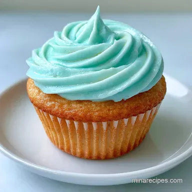 Robin Egg Easter Cupcakes for 24 Recipe Card
