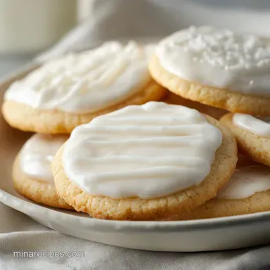 Royal Icing for Sugar Cookies with Vanilla: Crisp Finish Recipe Card