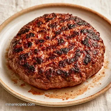 Venison Burgers in 30 Minutes Recipe Card