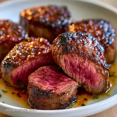 Recipe for Venison Backstrap in 32 Min Recipe Card