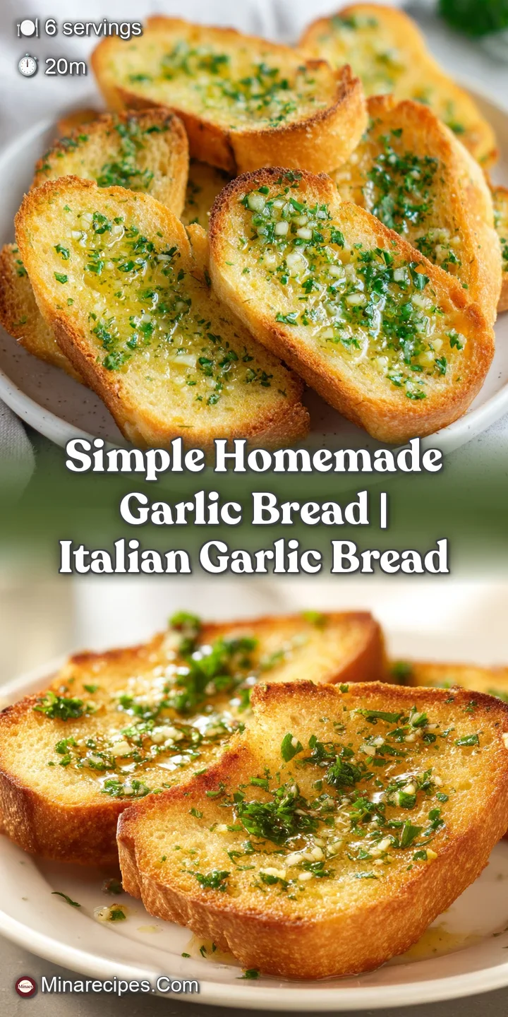 Extreme close-up of a buttery, toasted crust with shimmering garlic bits and melted butter pooling in the crevices.