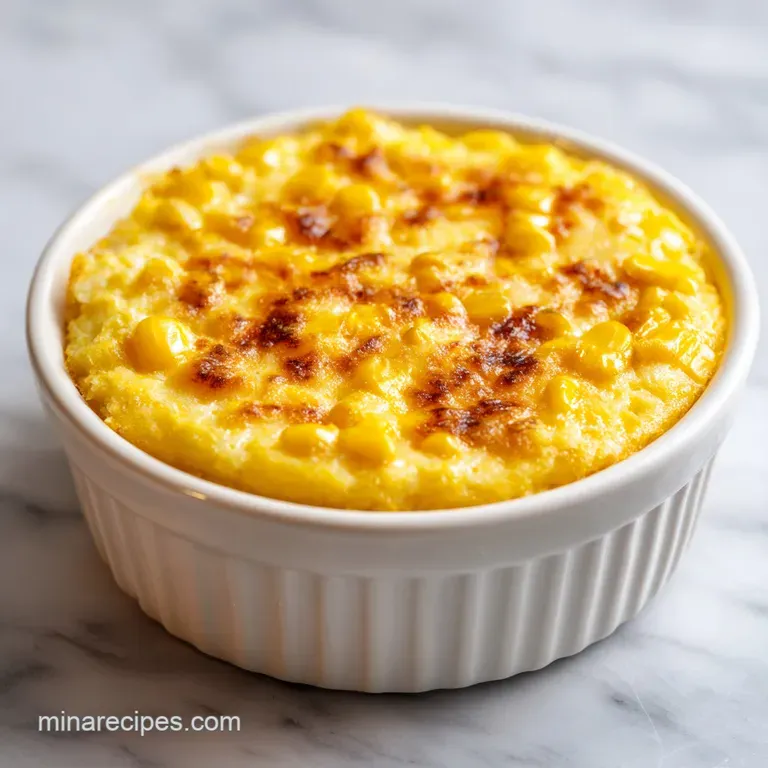 Corn Casserole: Creamy and Golden