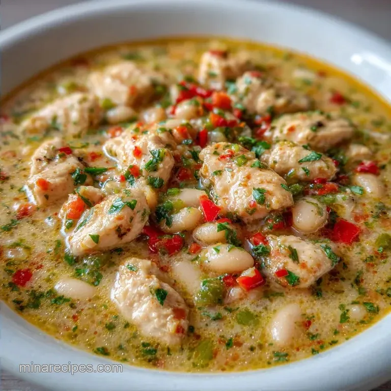 White Bean Chicken Chili: Creamy and Hearty