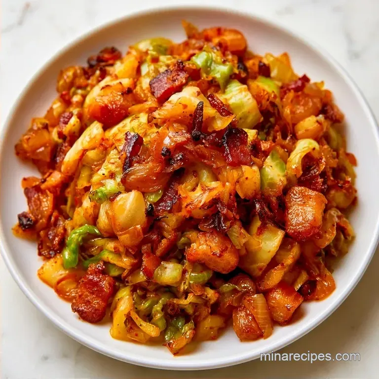 Old Fashioned Fried Southern Cabbage
