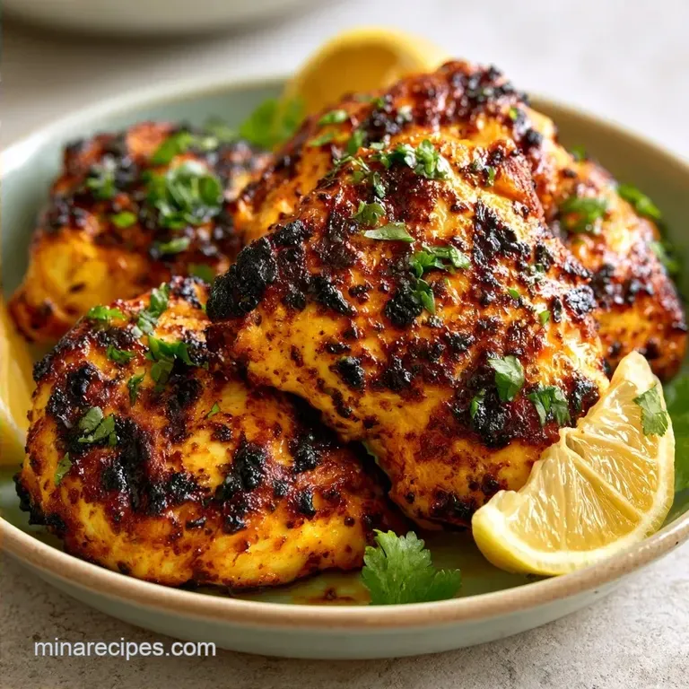 Indian Spiced Grilled Chicken with Garam Masala