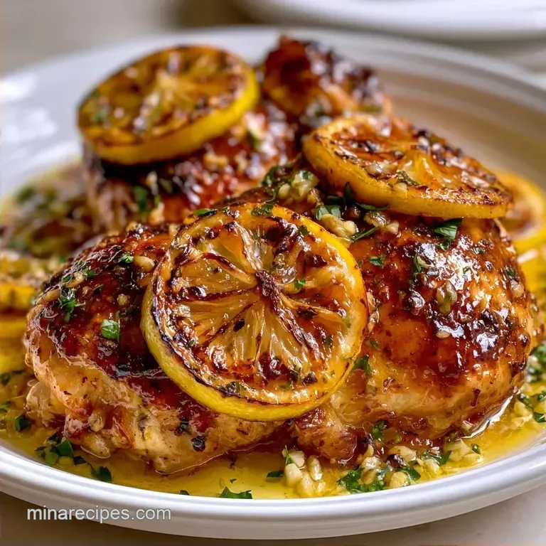 Lemon Garlic Baked Chicken: Juicy and Tender
