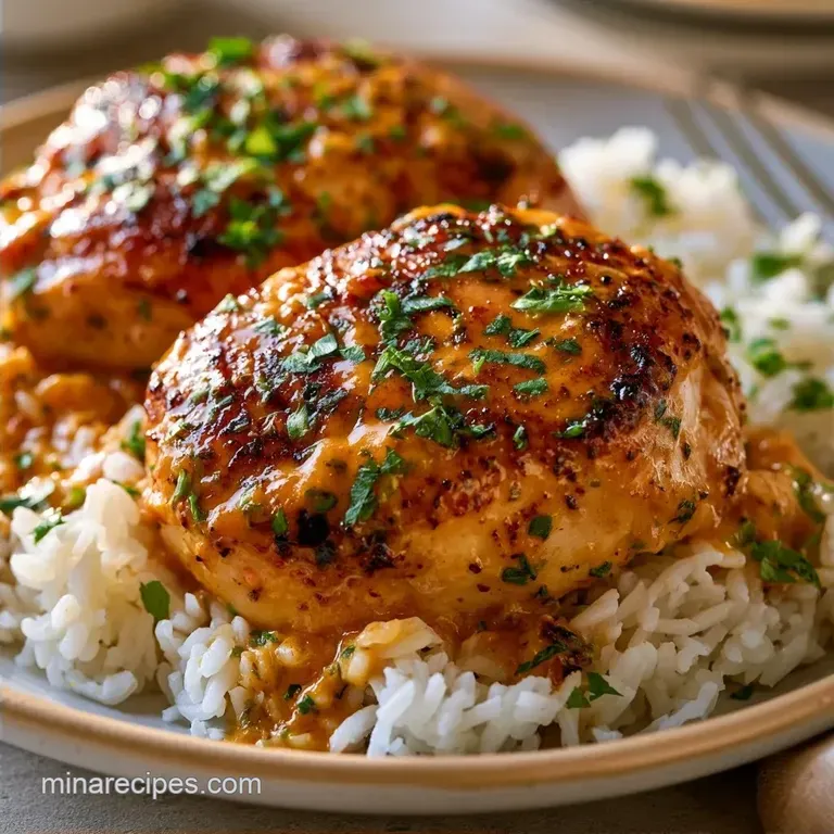 Creamy Marry Me Chicken Rice