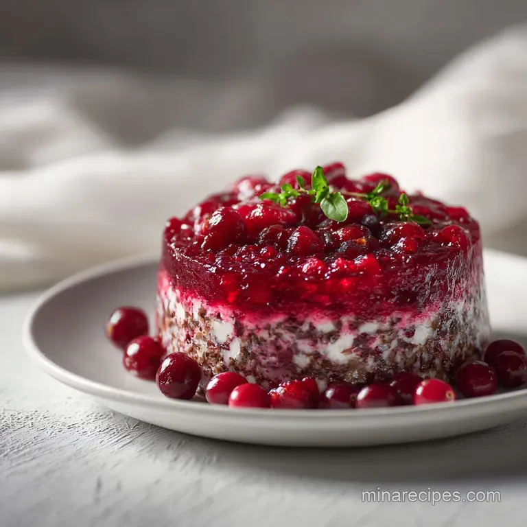 Old Fashioned Cranberry Jello Salad