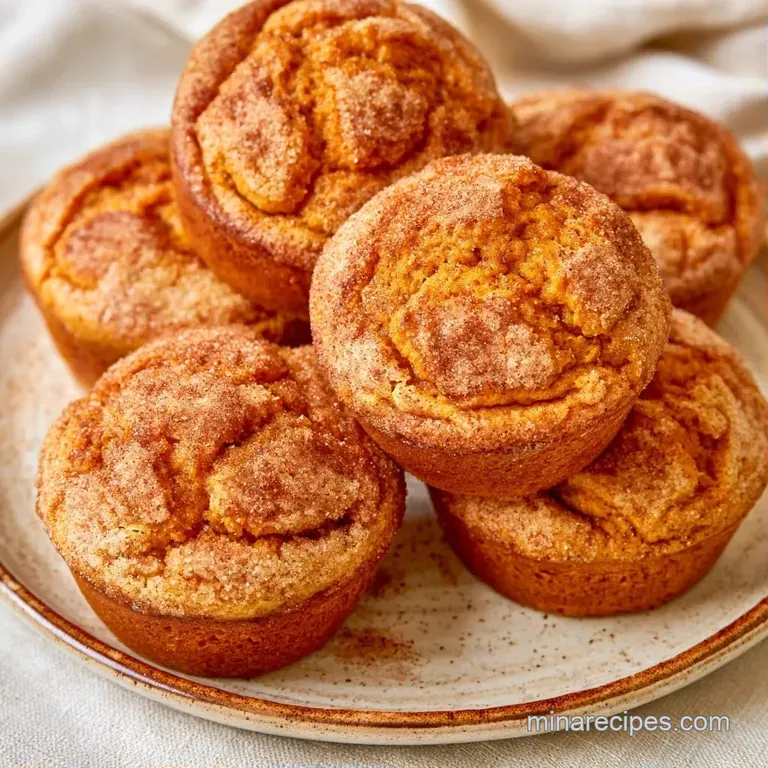 Pumpkin Muffins with Cream Cheese - appetizing dish ready to serve