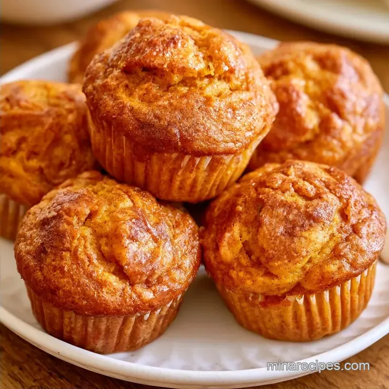 Pumpkin Pie Muffins: Moist Crumb