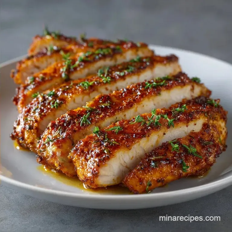 Seasoned Chicken Breast: Juicy and Tender